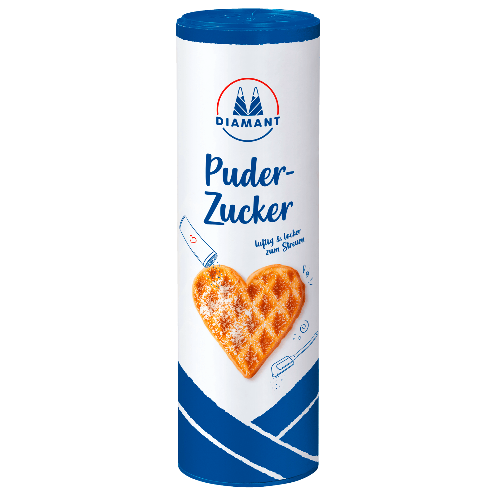 Diamant Puderzucker im Streuer 250g