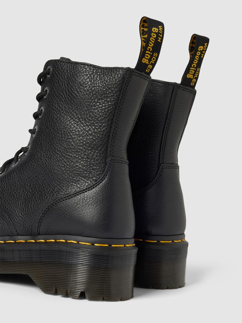 Schnürboots mit Zugschlaufe Modell 'Jadon III' in schwarz