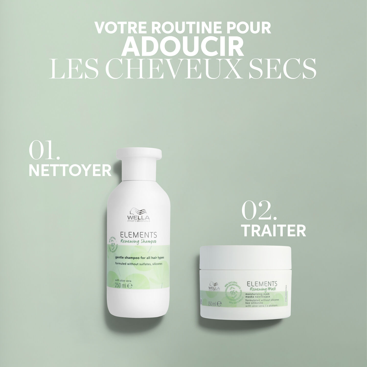 Wella Elements Renewing Shampooing Régénérant