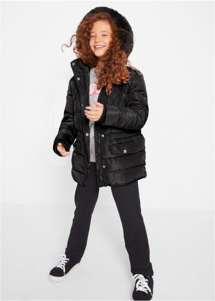 Mädchen Parka mit Kapuze