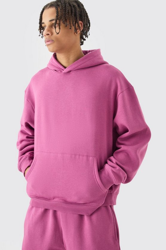 Kastiger Oversize Trainingsanzug mit Kapuze