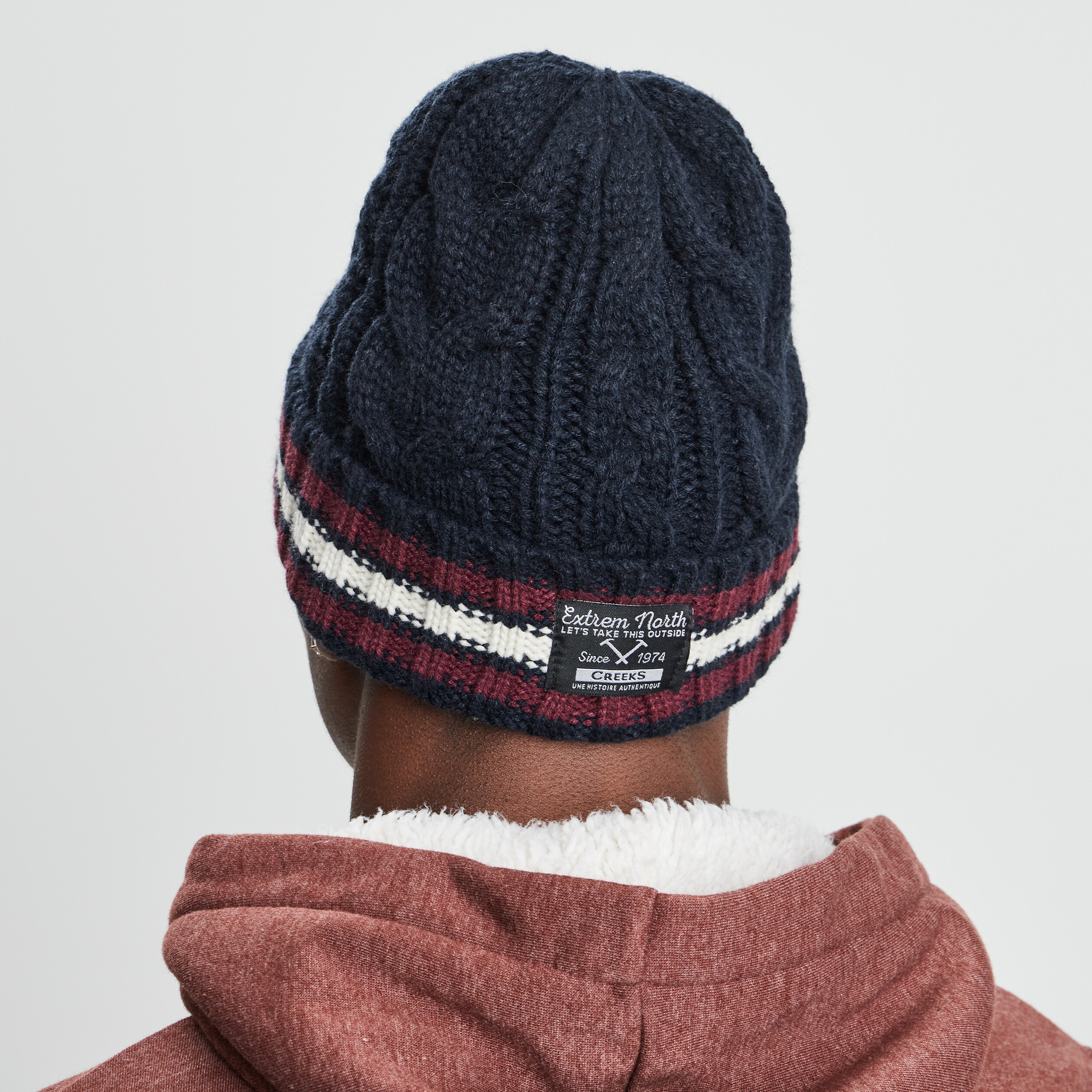 Bonnet bleu marine homme | La Halle