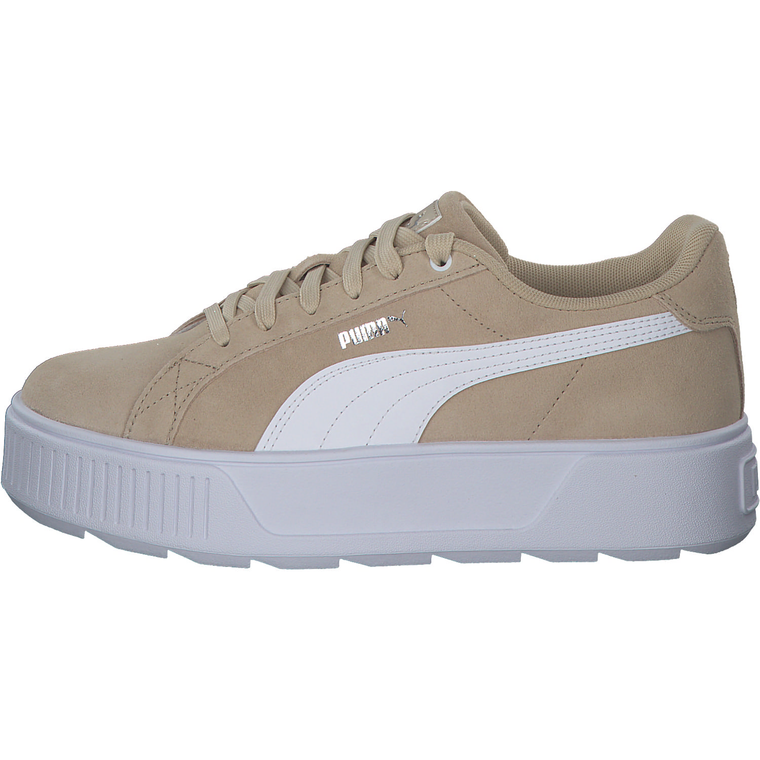 Puma Karmen 384614, Sneakers Low, Damen, granola/white/silver