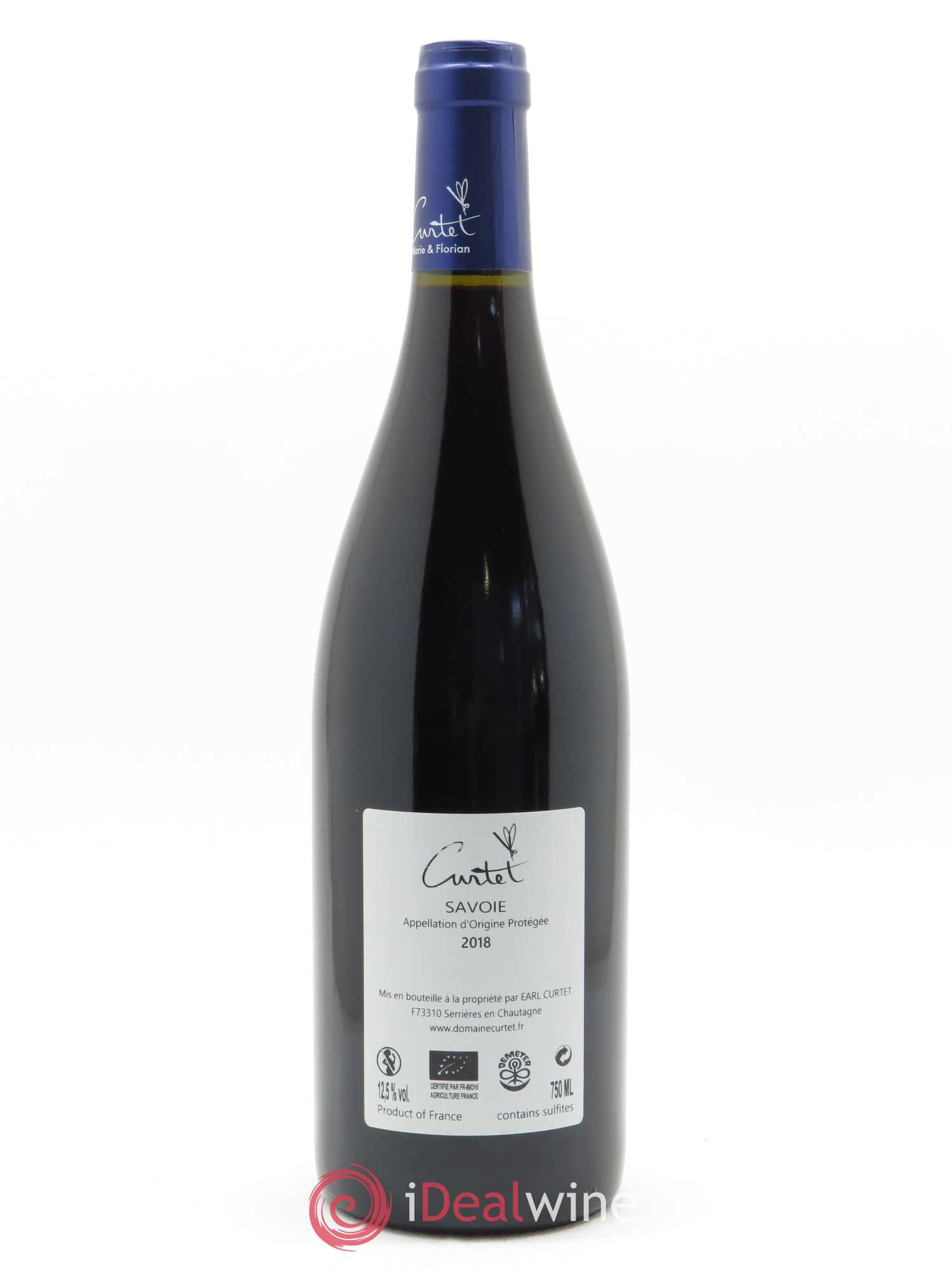 Vin de Savoie Autrement Marie et Florian Curtet  2018 - Lot de 1 Bouteille