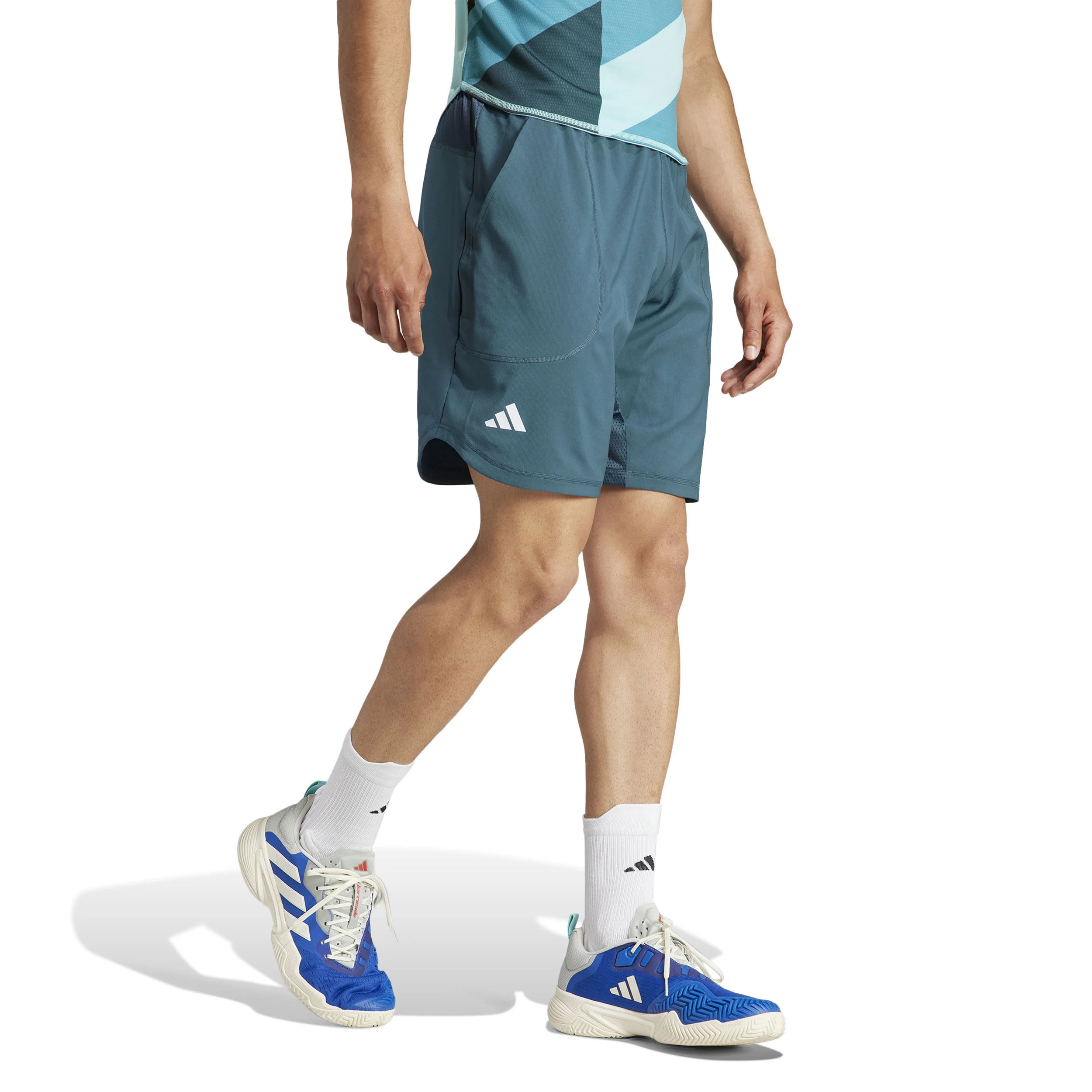 Pro Shorts Herren - Petrol, Türkis