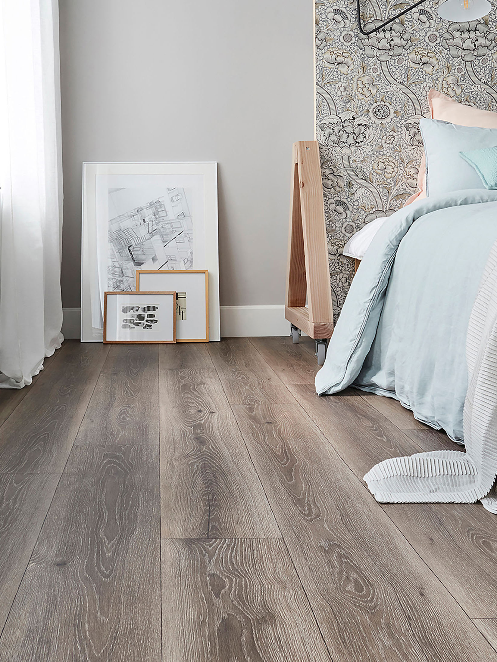 Scandic Wood Vinyl-Rollenware, Eiche Braun 5828238