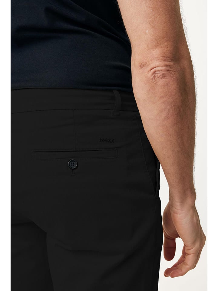 Mexx Chinoshorts in Schwarz günstig kaufen