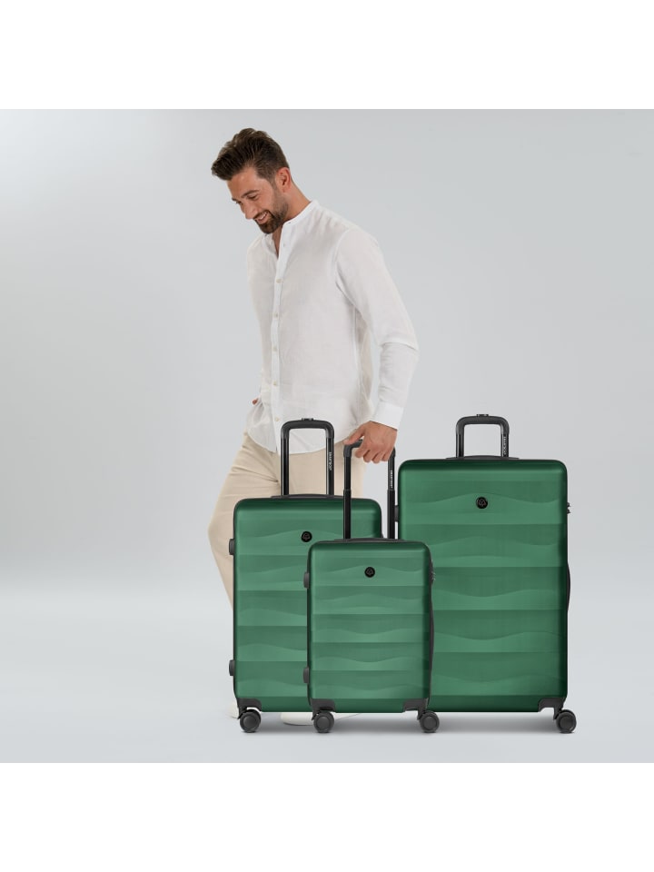 Smartbox Edition 03 4 Rollen Kofferset 3-teilig in dark-green günstig kaufen onesize