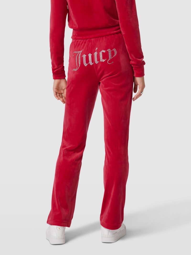 Sweatpants mit Strasssteinbesatz Modell 'TINA' in pink