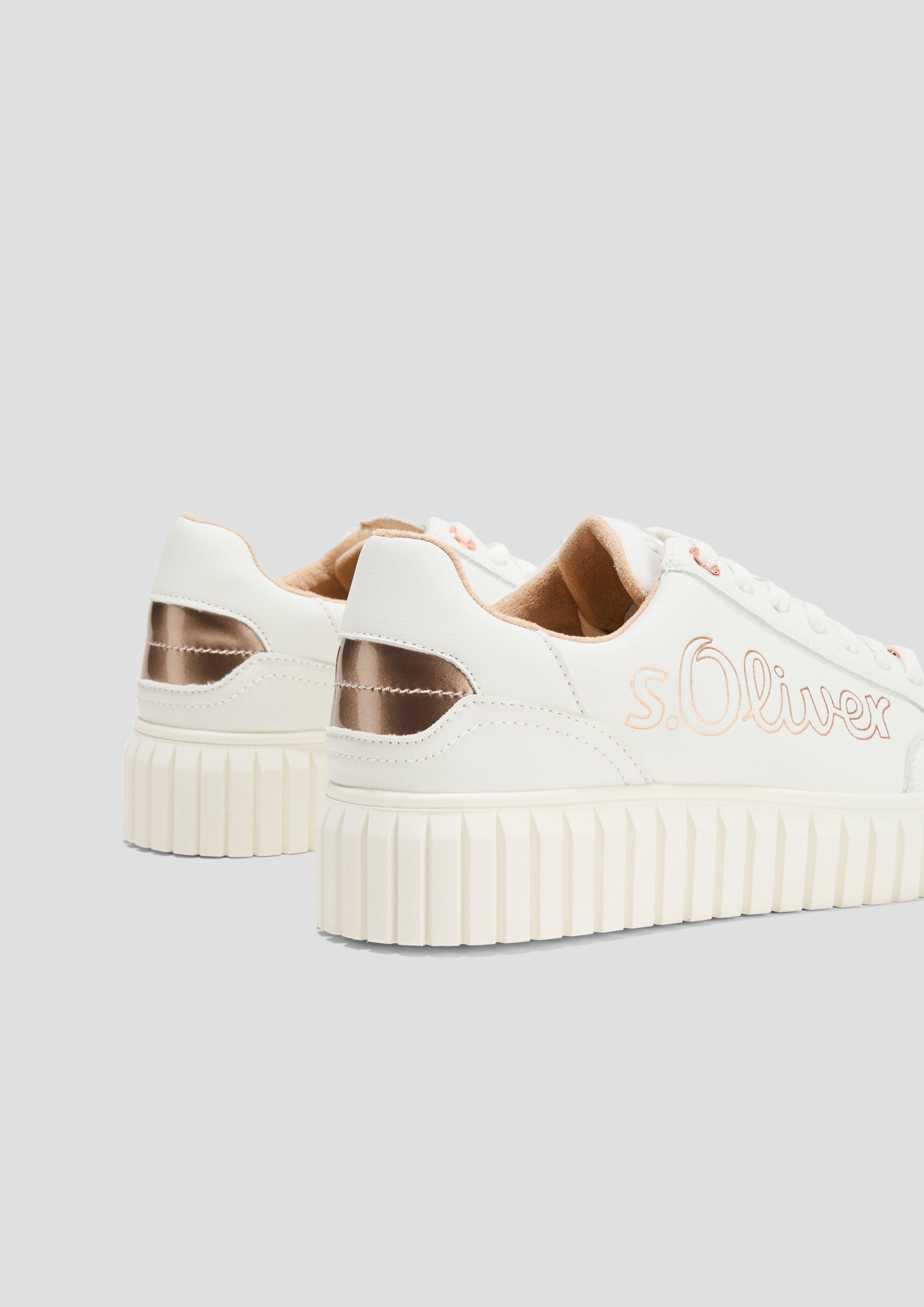 Sneaker mit großflächigem Logoschriftzug  6008845-159