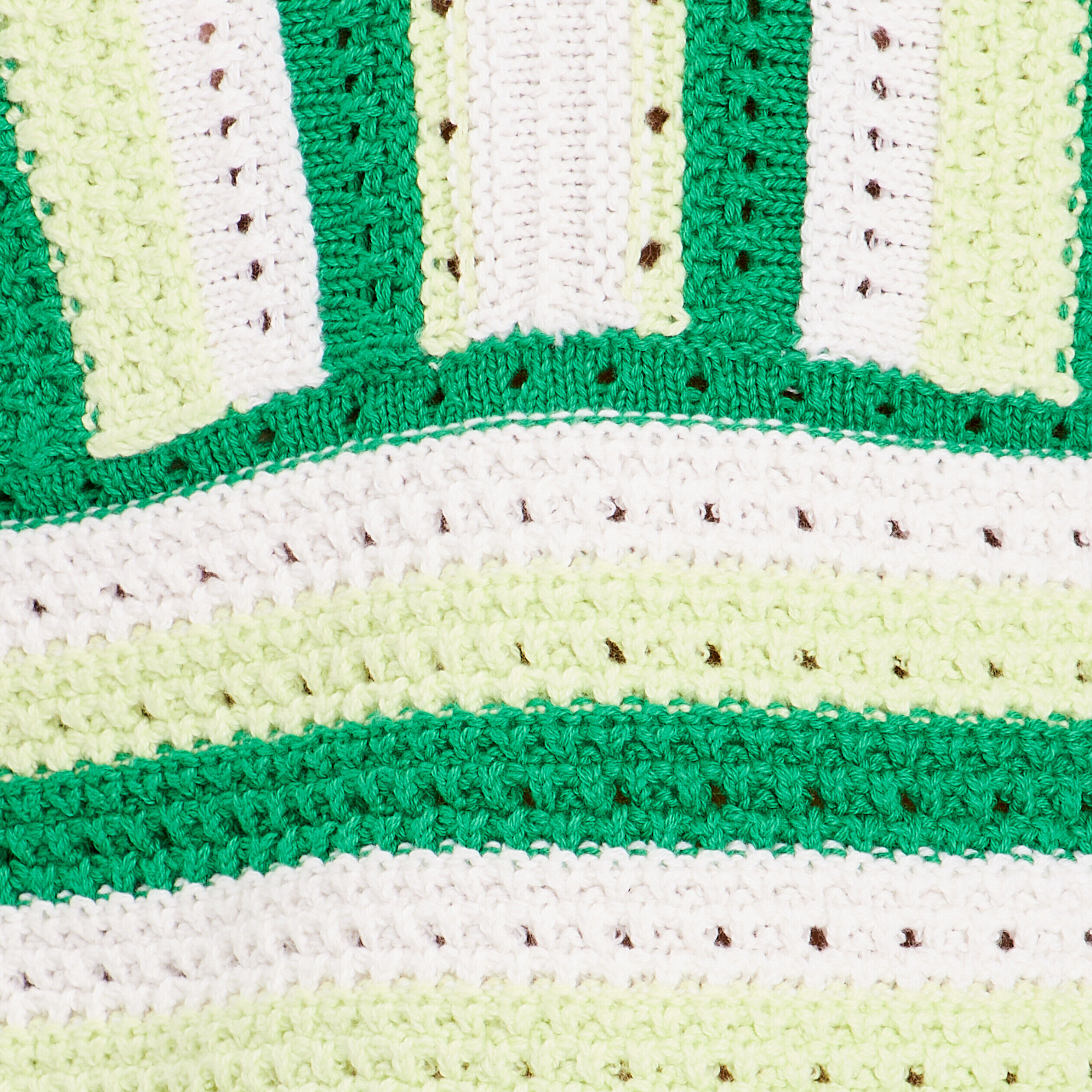 Débardeur crochet vert femme | Cache Cache