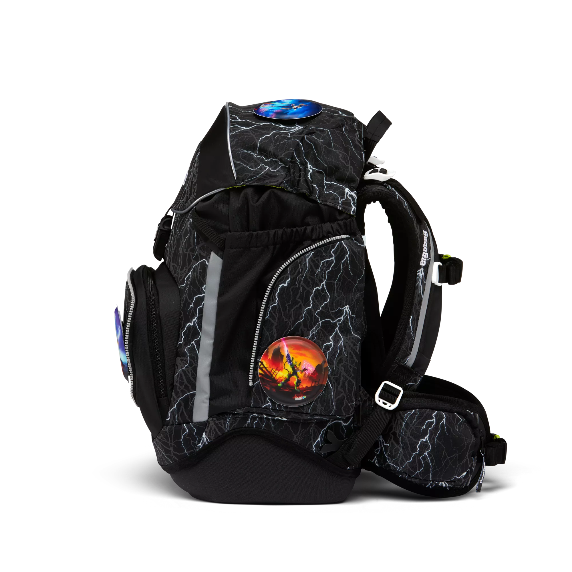 ergobag Schulrucksack-Set Super Reflektbär