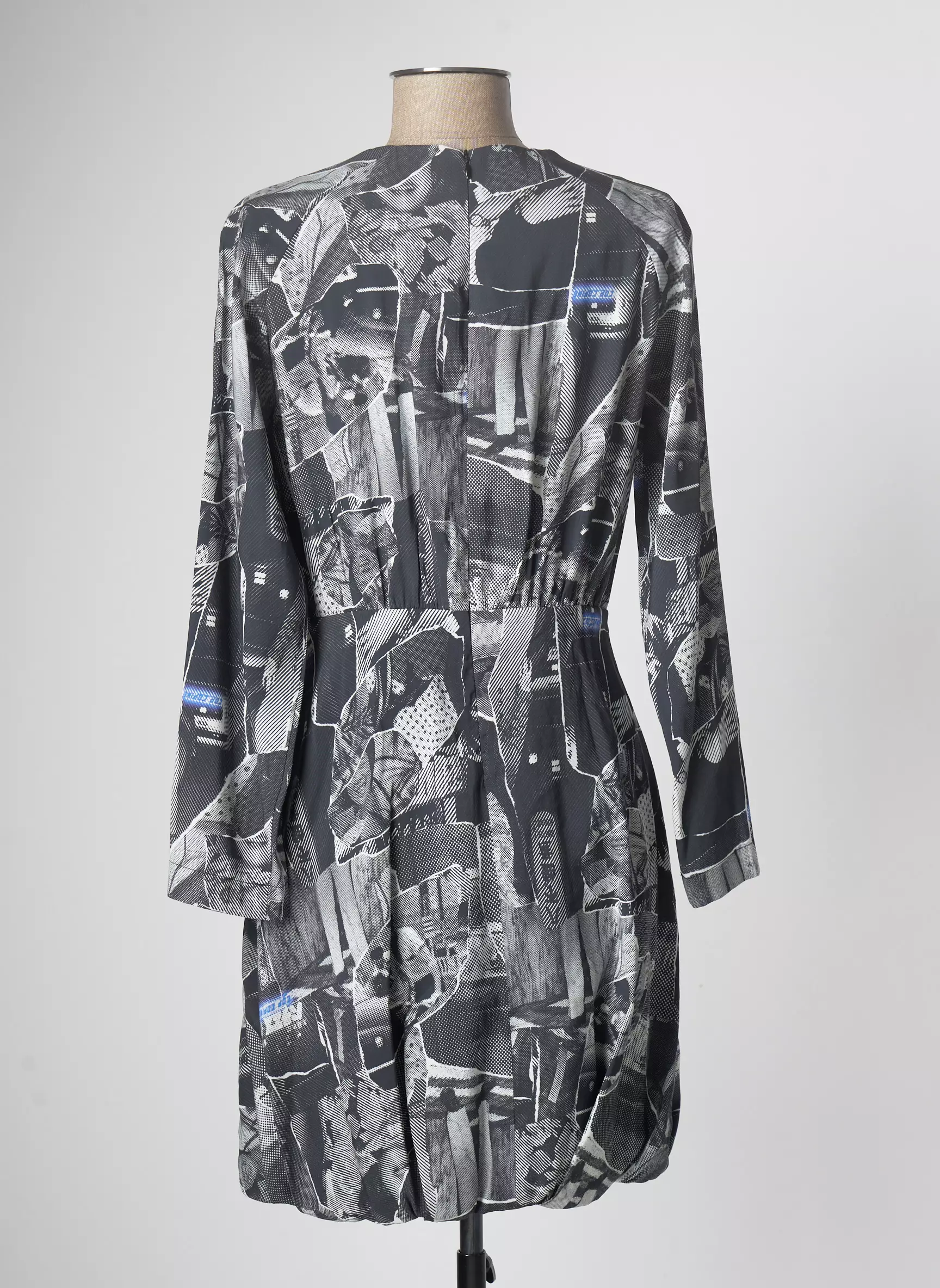 Cop Copine Robes Courtes Femme couleur gris