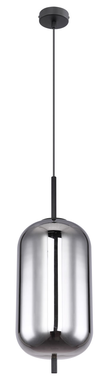 Globo Lighting - BLACKY - Hängeleuchte Metall schwarz, 1x E27