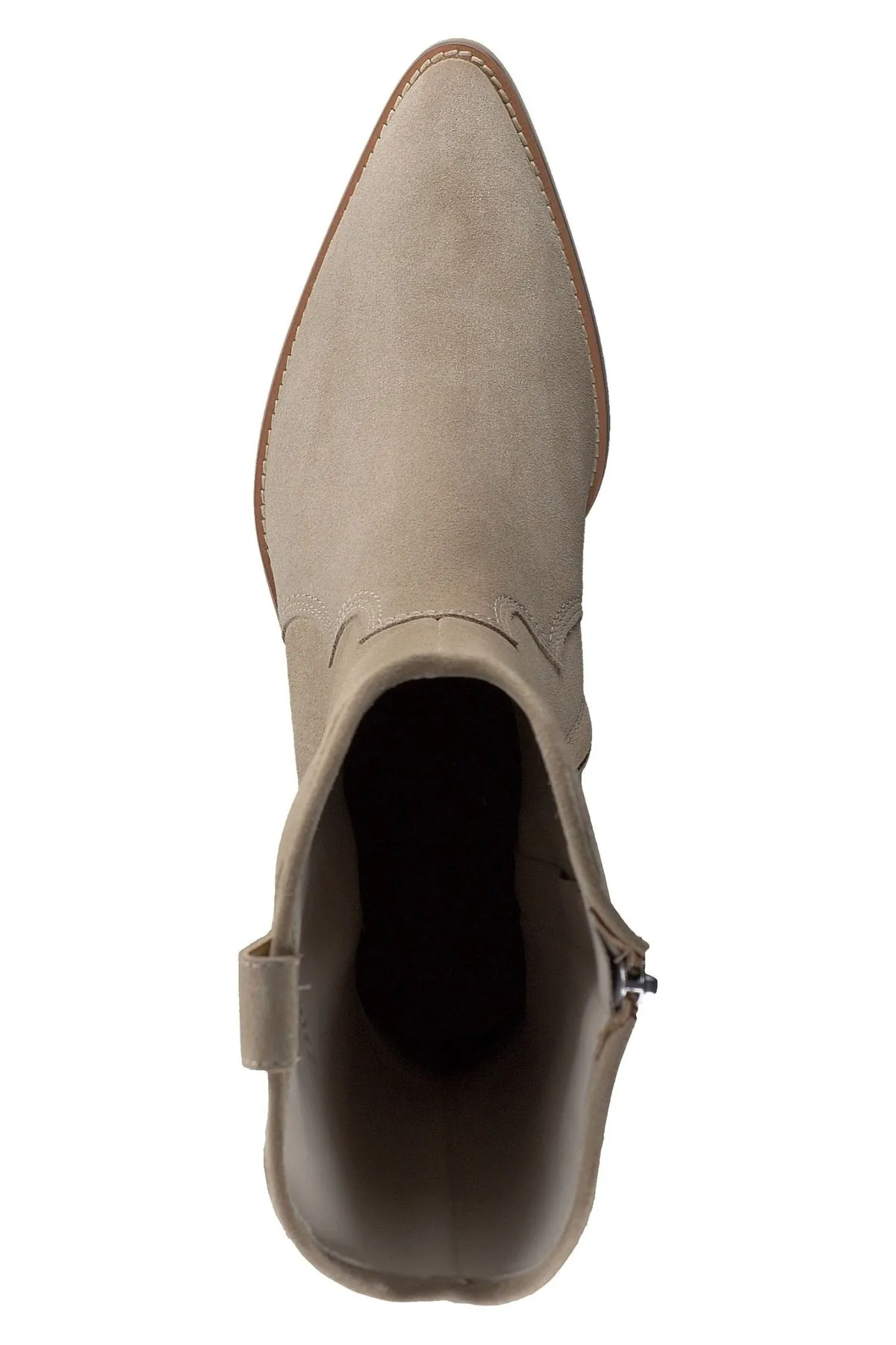 Paul Green  Stiefel - Beige - Blockabsatz