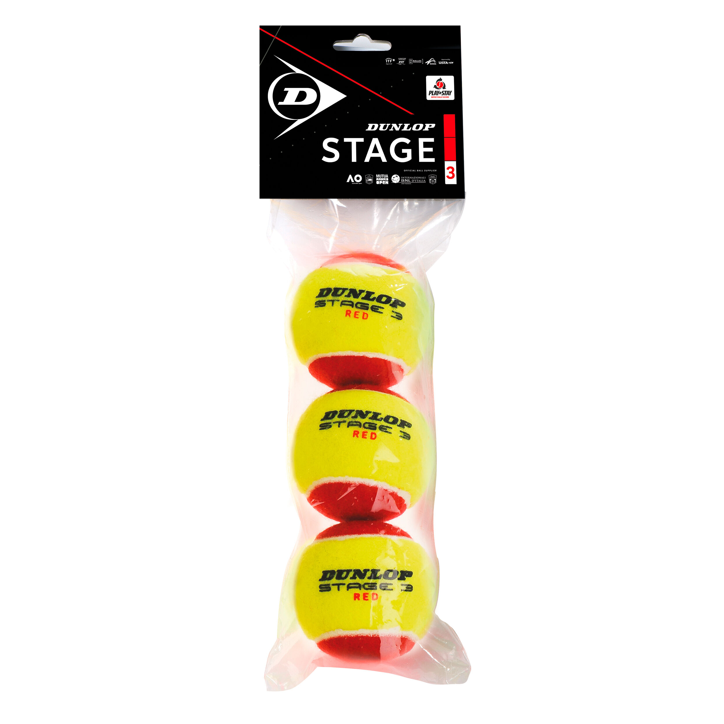 Mini Tennis (Stage 3) Red 3er Beutel