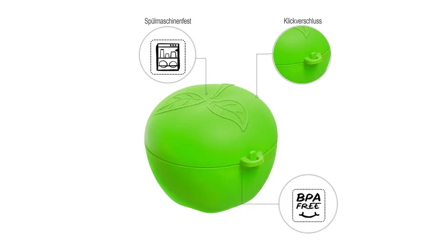 rotho Snackbox Apfel Fun