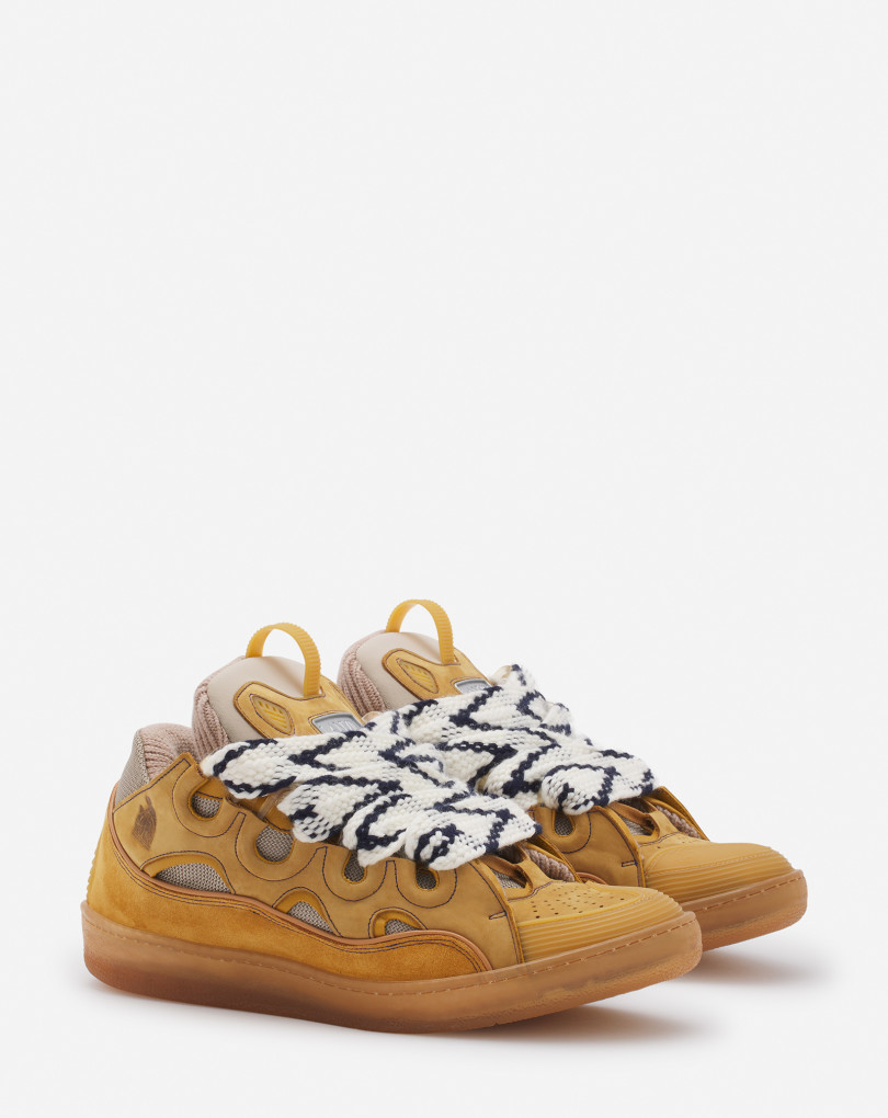 SNEAKERS CURB EN CUIR