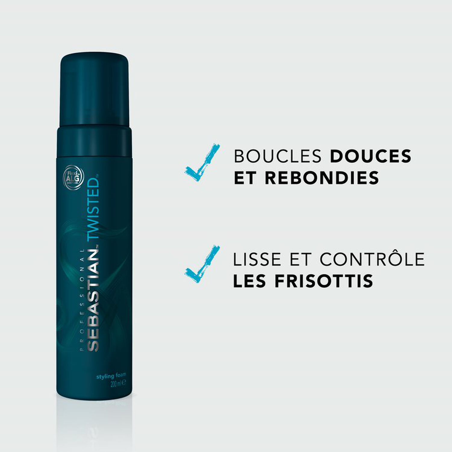 Sebastian Twisted Curl Lifter Mousse Cheveux Bouclés 200 ml