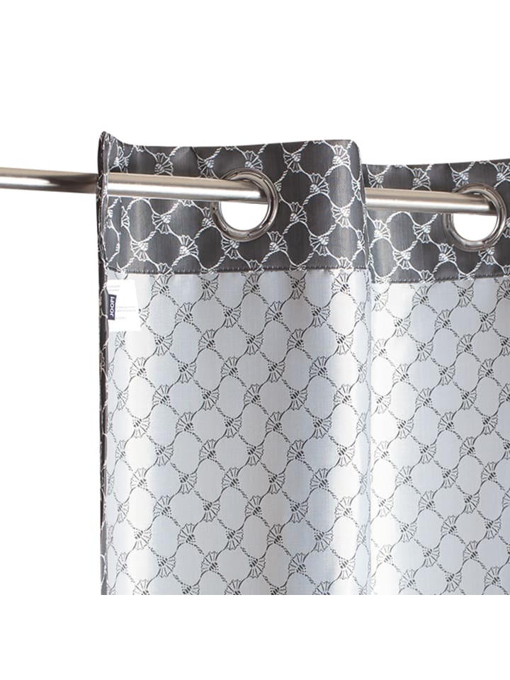 JOOP! JOOP! Ösenvorhänge Allover grau - 010 in grau - 010 günstig kaufen 140 x 250 cm