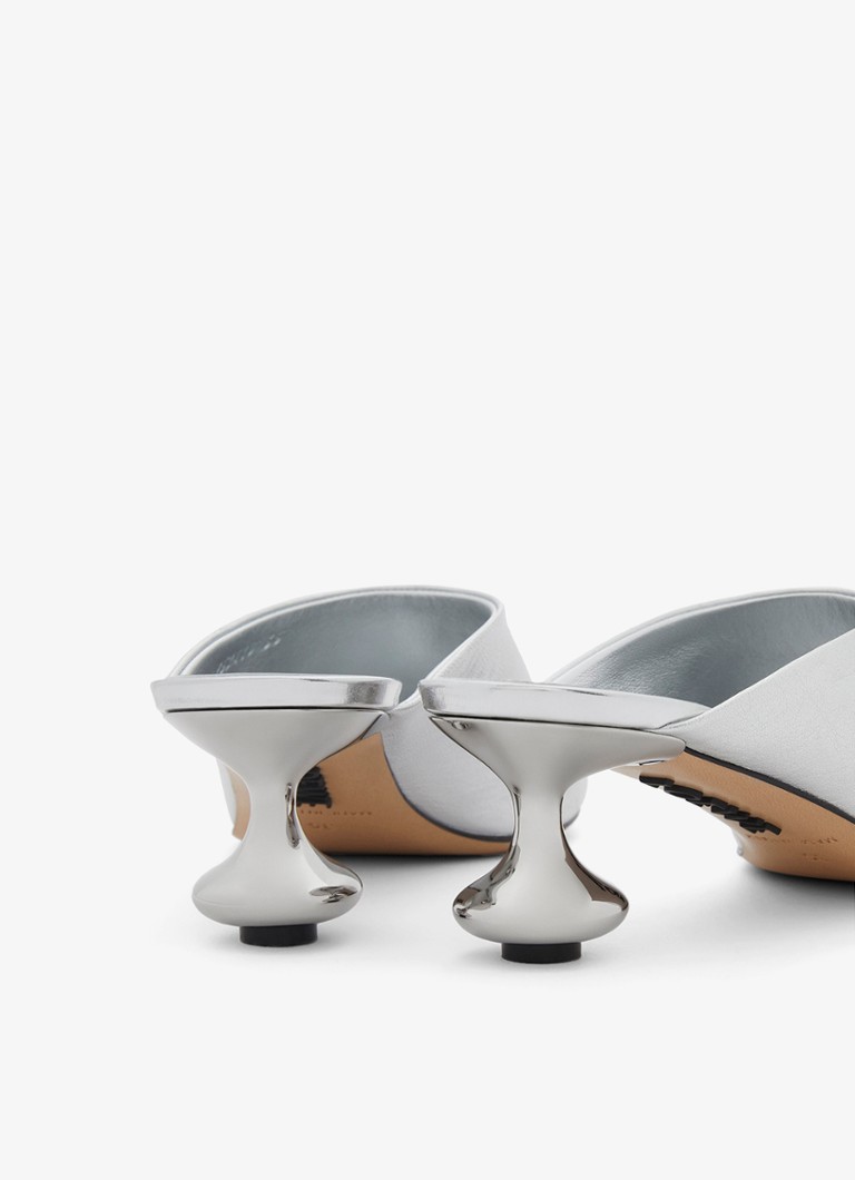 LOEWE Mule igračka od janjeće kože s metalnim završetkom