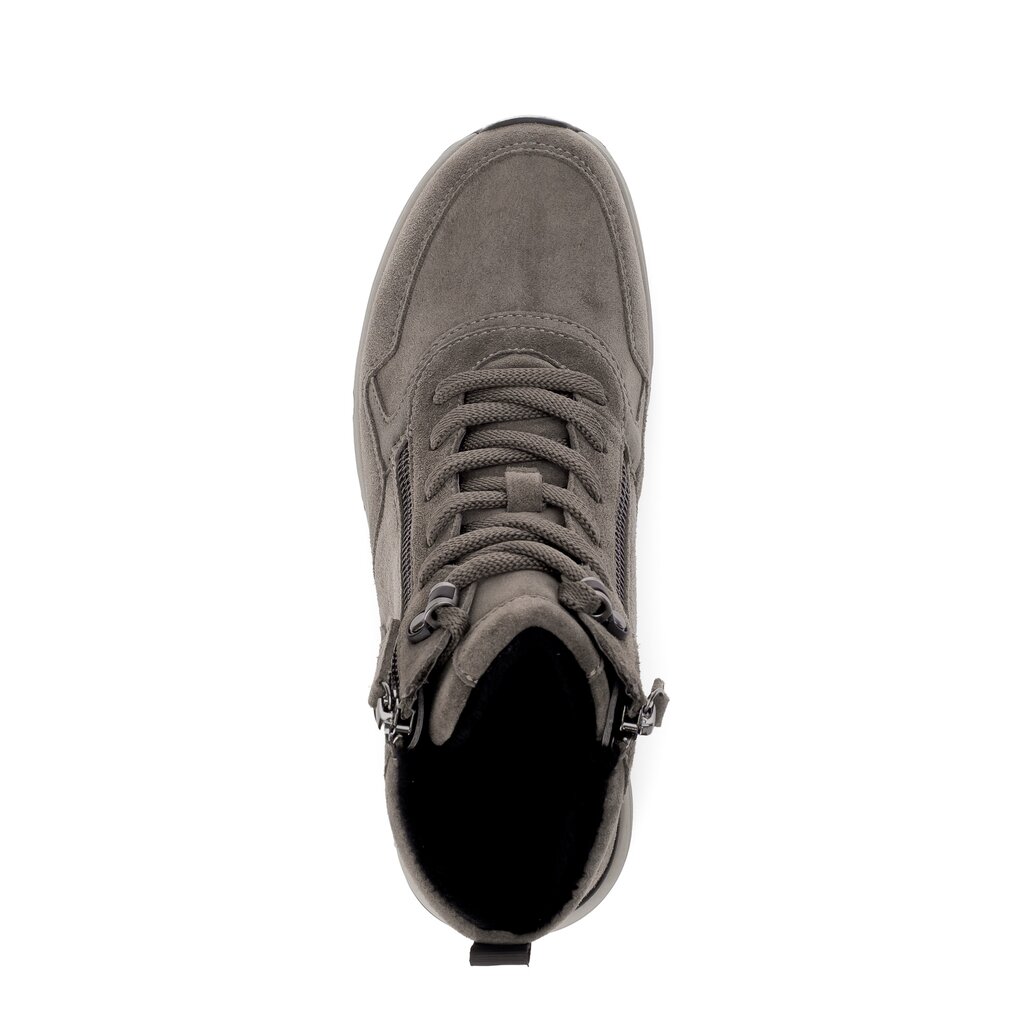 rollingsoft Schnürstiefelette braun