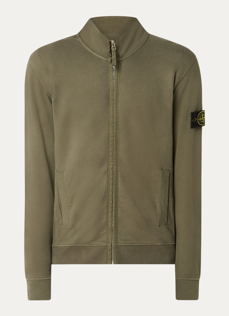 Felpa Stone Island 60720 con logo e tasche laterali