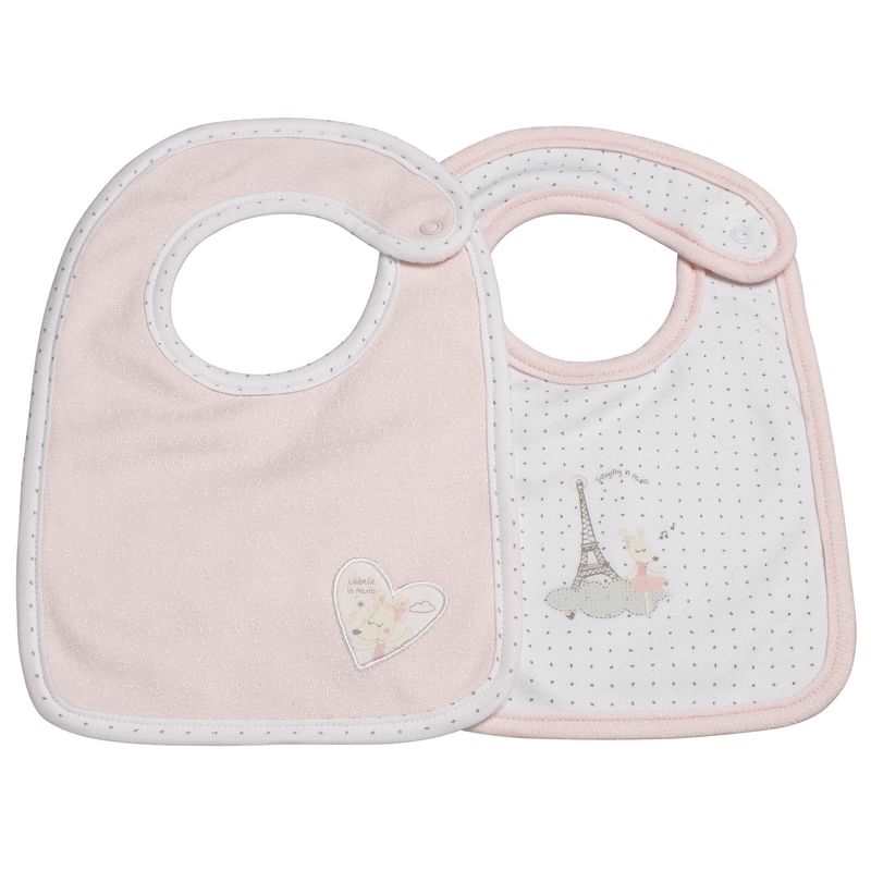 Lot de 2 bavoirs Lilibelle