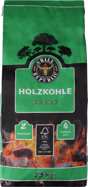 Grill Republic Holzkohle