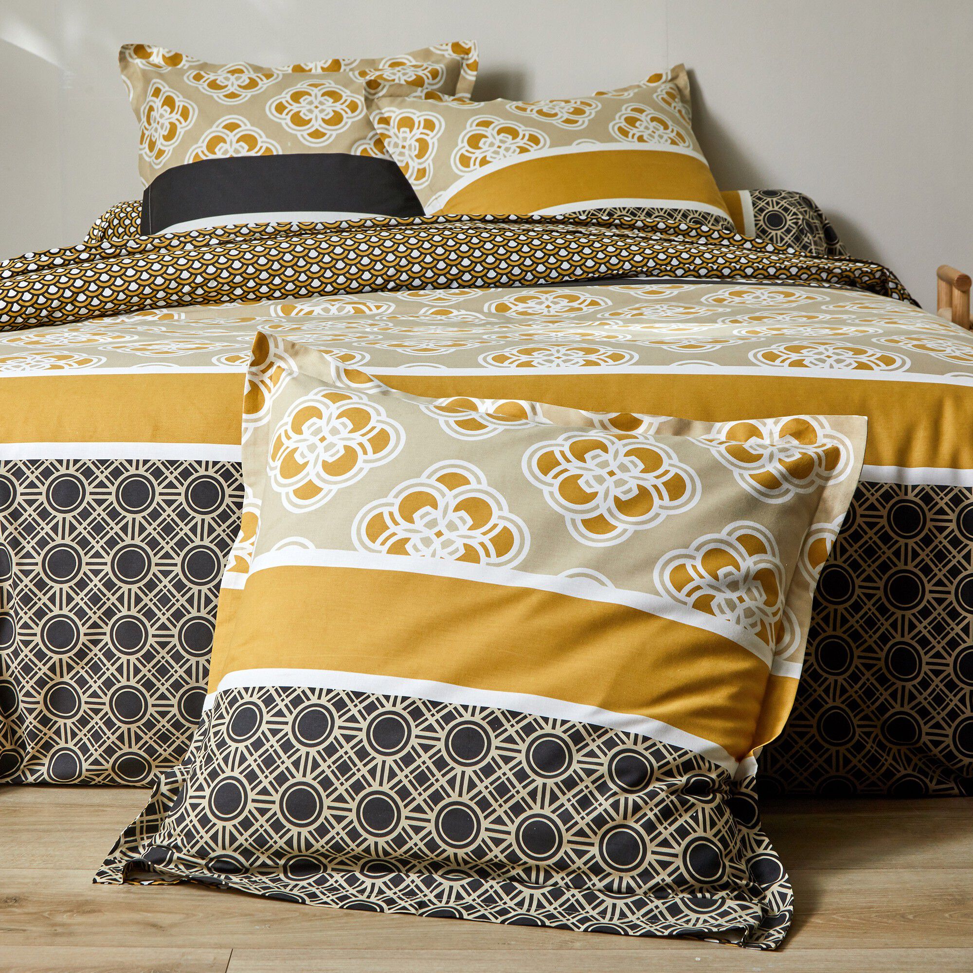 Linge de lit Achille en coton