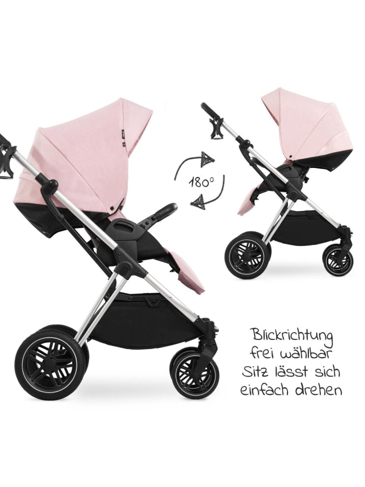 Hauck Sitzeinheit Vision X - Melange Rose in rosa,schwarz günstig kaufen onesize