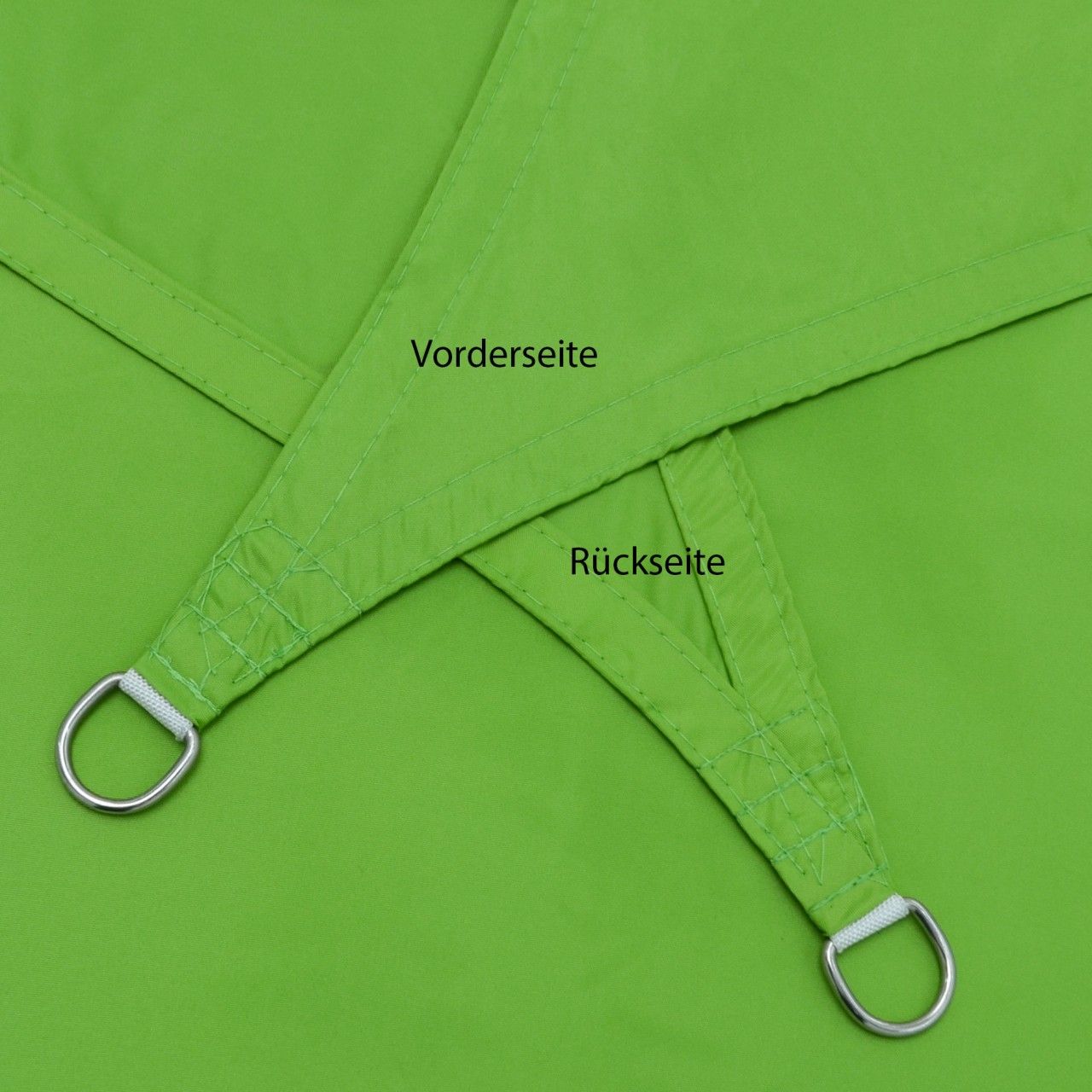 AMANKA 2 x 3 wasserabweisendes Polyester Sonnensegel