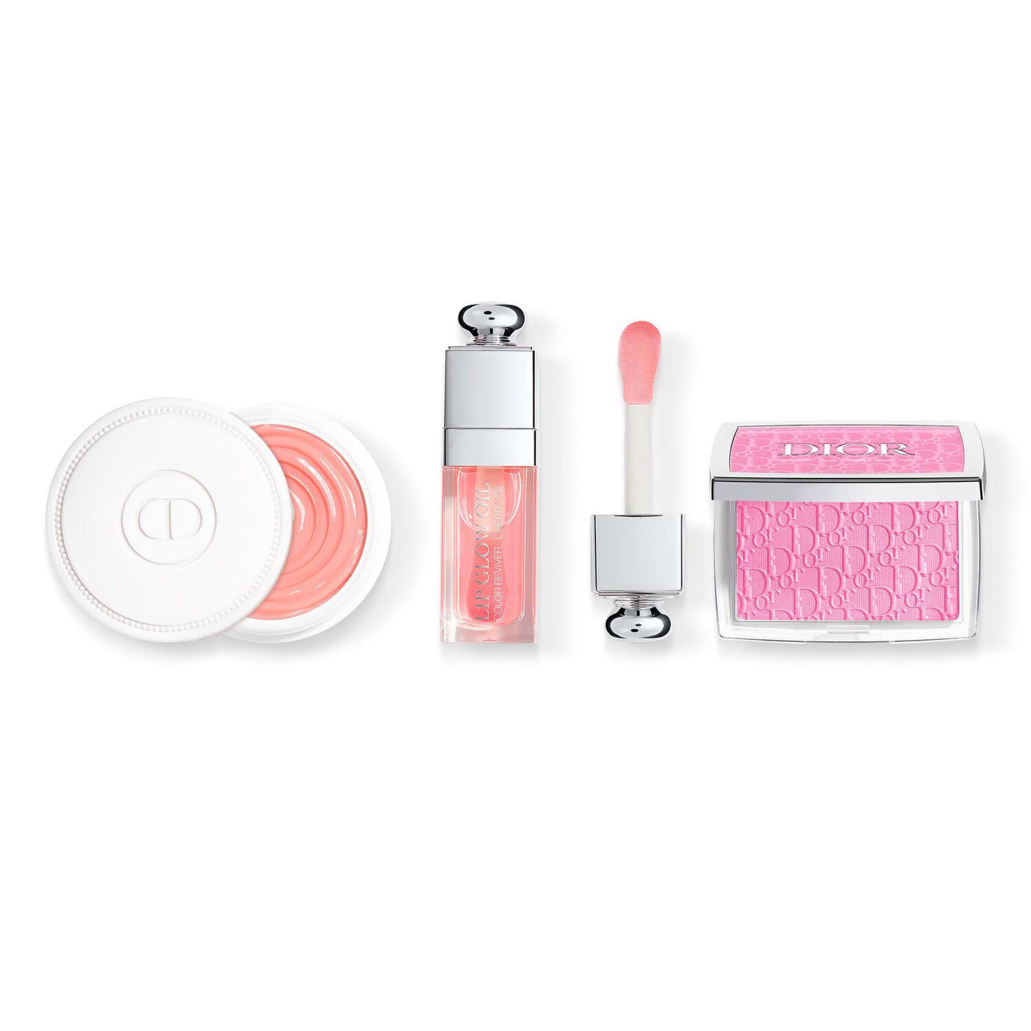 Dior Coffret cadeau Dior Addict Le Rituel Éclat Naturel Huile à lèvres, blush et crème pour les ongles