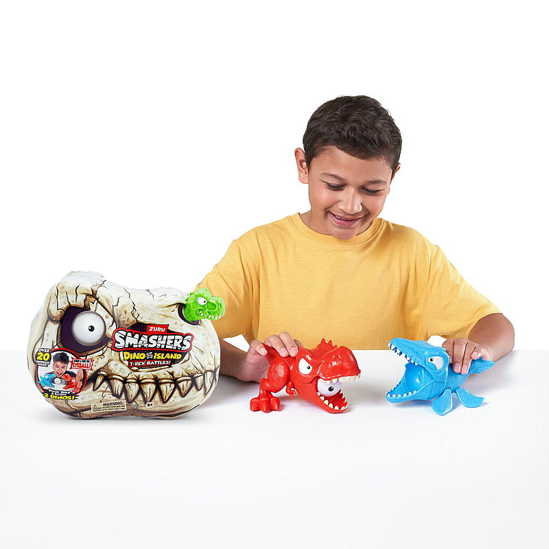 Smashers Smashers Dino Island mini T-rex battle