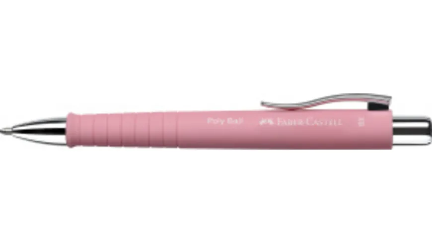 FABER-CASTELL Kugelschreiber Poly Ball XB rose