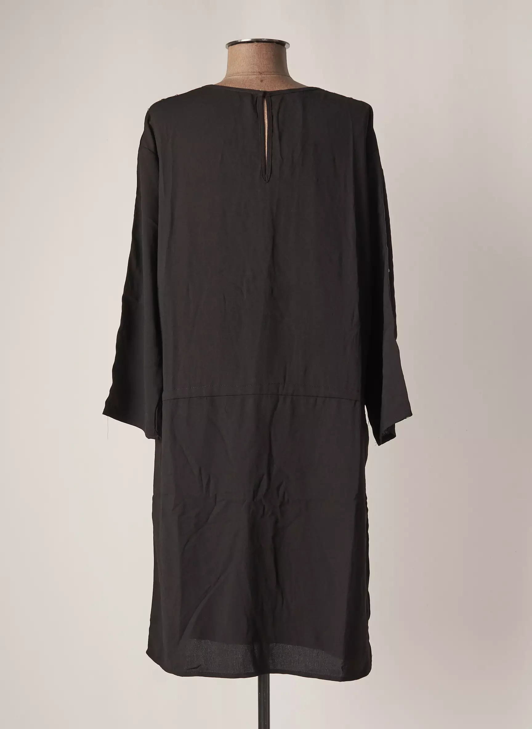 It Hippie Robes Mi Longues Femme couleur noir