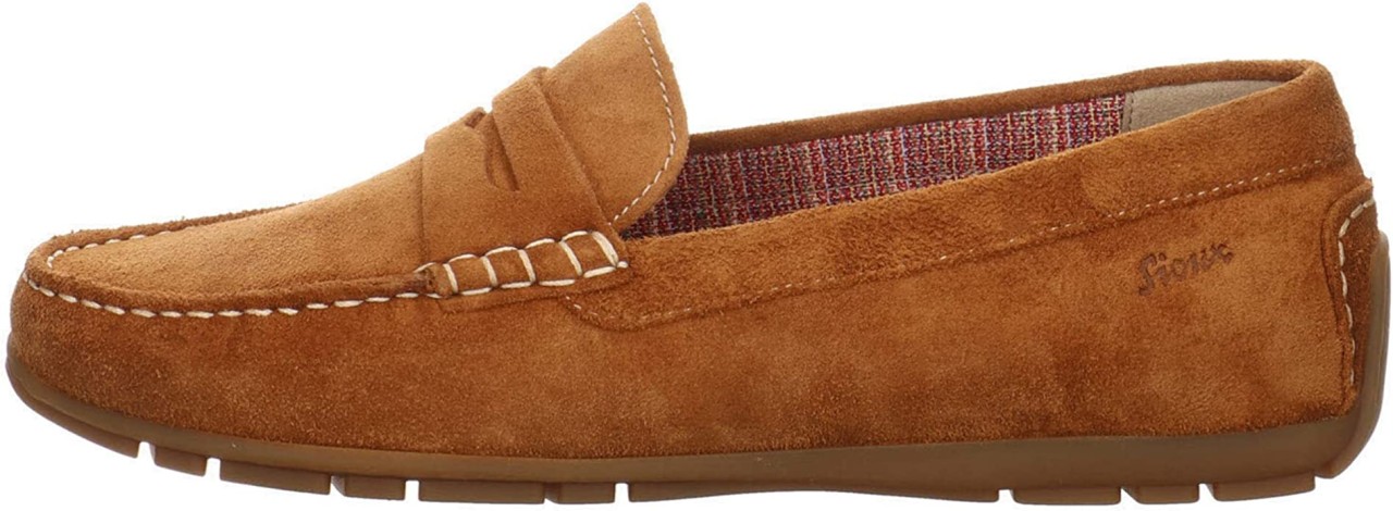 SIOUX Klassische Slipper braun