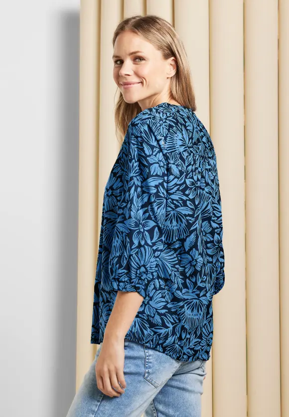 CECIL Leichte Print Baumwollbluse