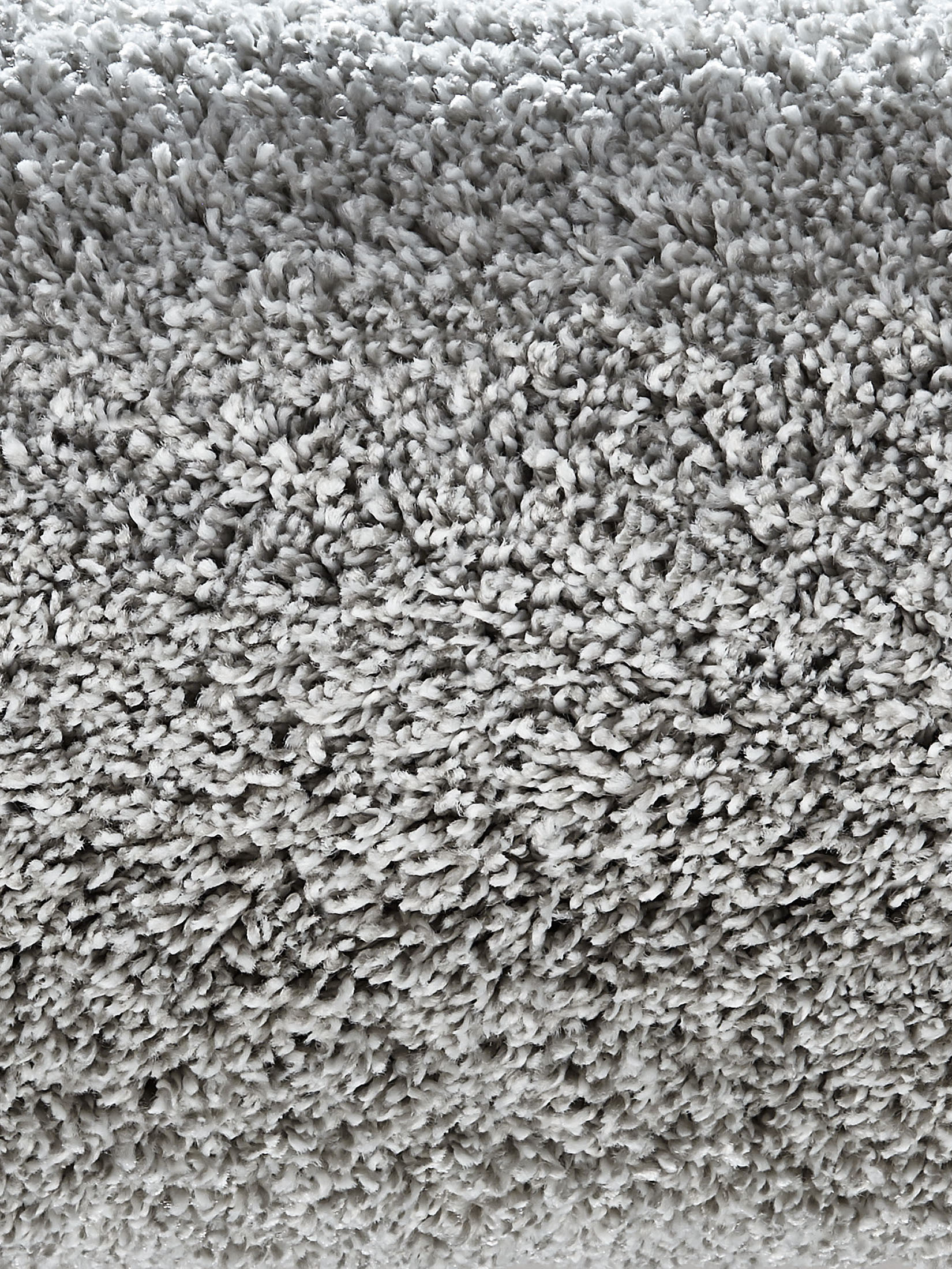 Lounge Hochflor-Teppich, Hellgrau