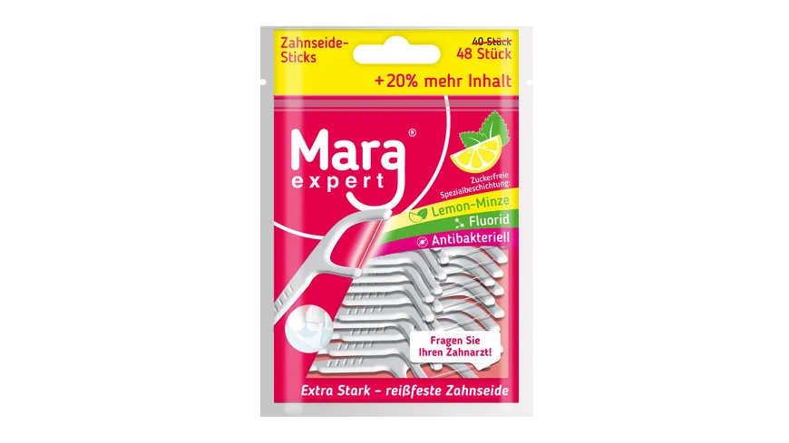MARA EXPERT Zahnseide Sticks