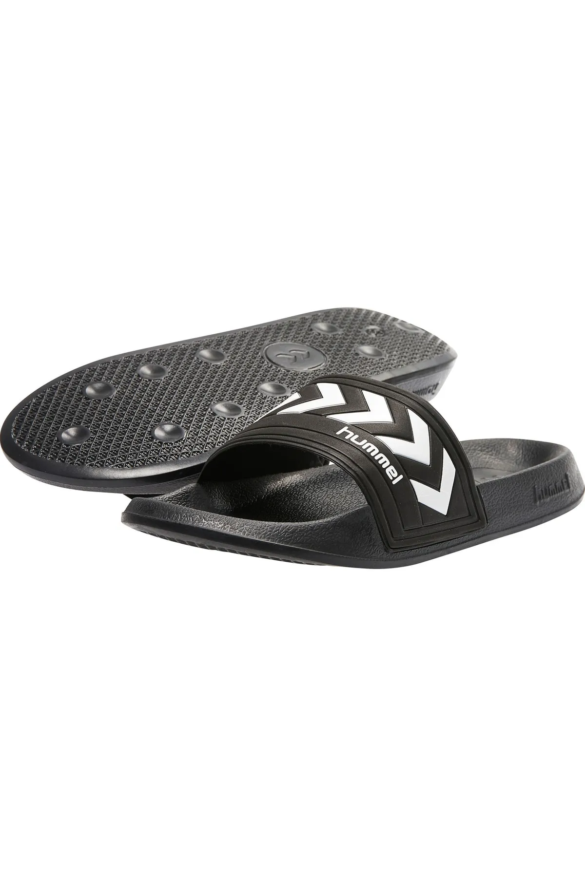 hummel  Pantolette - Schwarz - Flacher Absatz