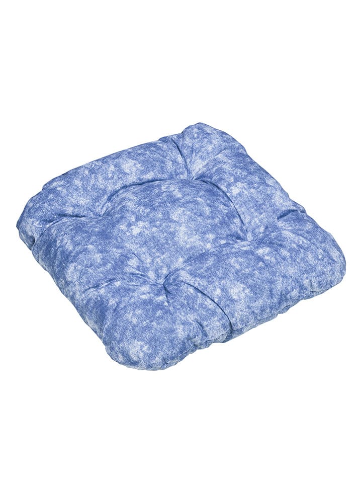 Nature Fellow Sitzkissen ''Lisa'' in Blau - (L)38 x (B)38 cm günstig kaufen onesize