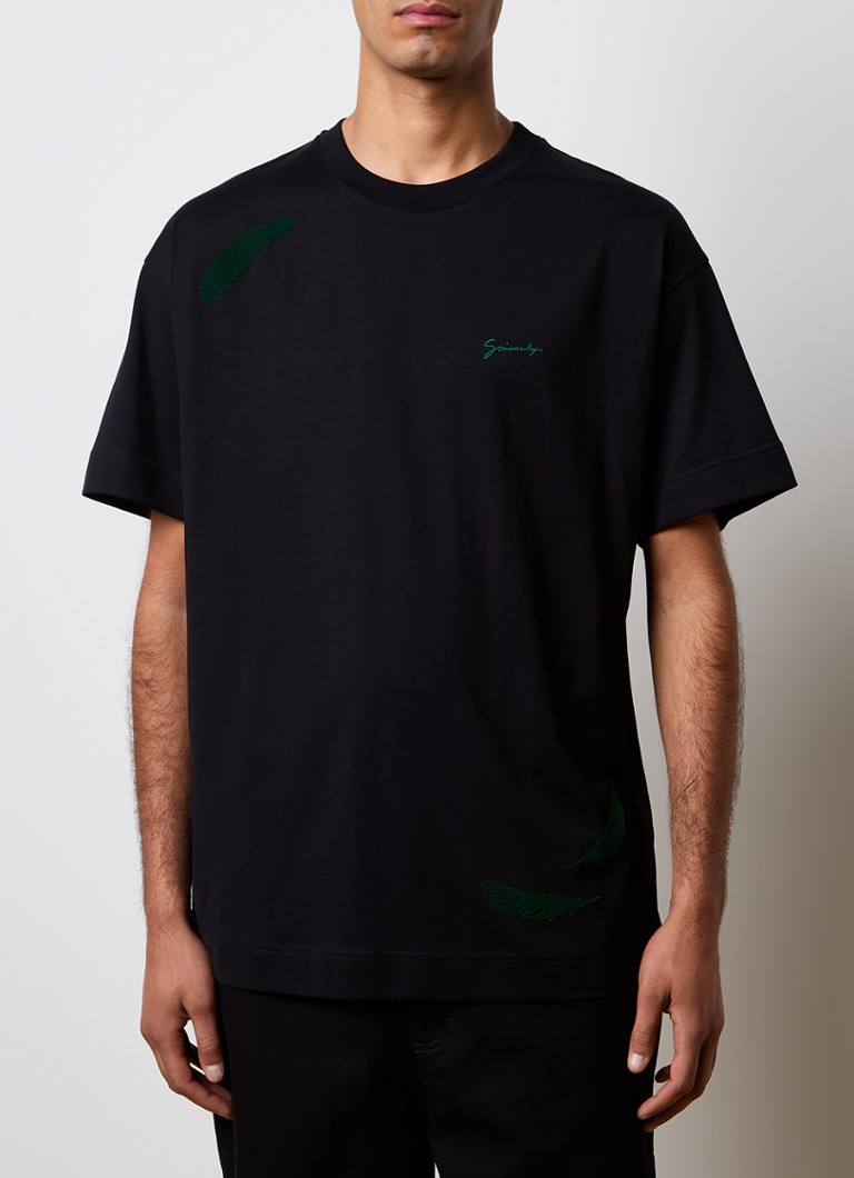 Tricou Givenchy cu logo brodat