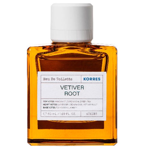Korres Vetiver Root Eau de Toilette für Ihn 50 ml