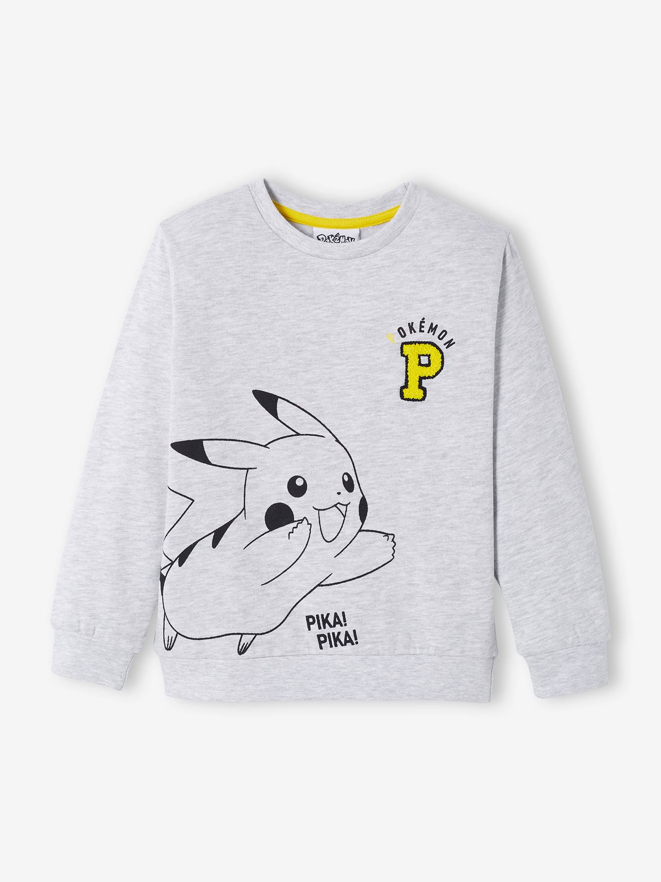 Sweat garçon Pokémon® gris chiné