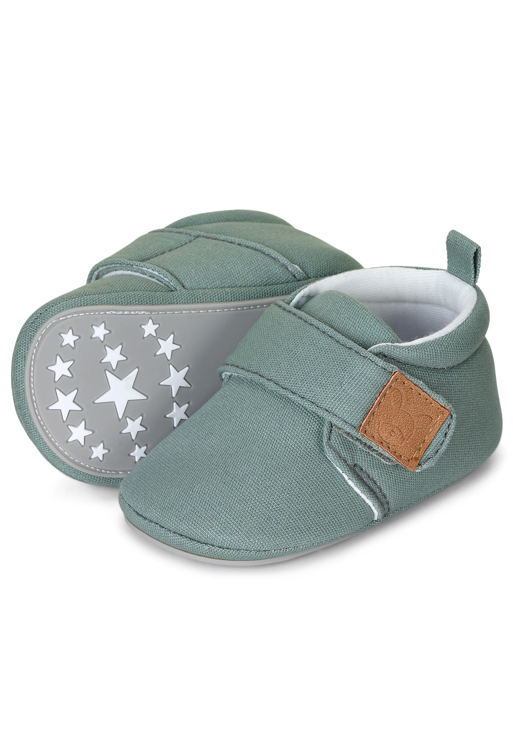 Baby Krabbelschuhe mit rutschfester Sohle