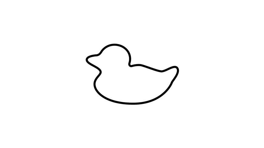 KAISER Ausstechform Ente mittel