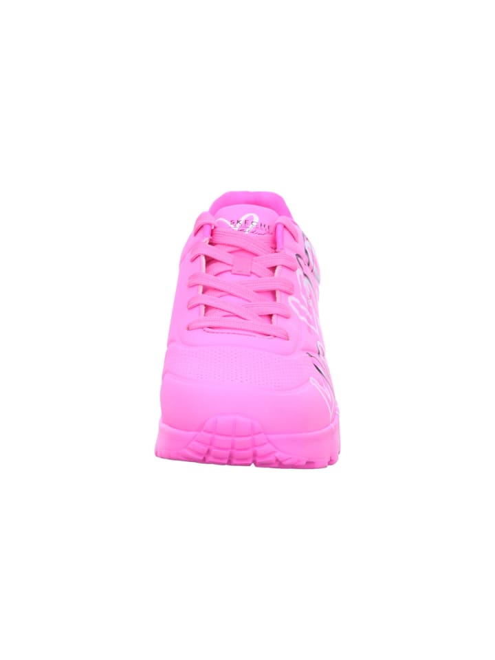 Skechers Mädchen Halbschuhe UNO LITE - METALLIC LOVE in Rot günstig kaufen