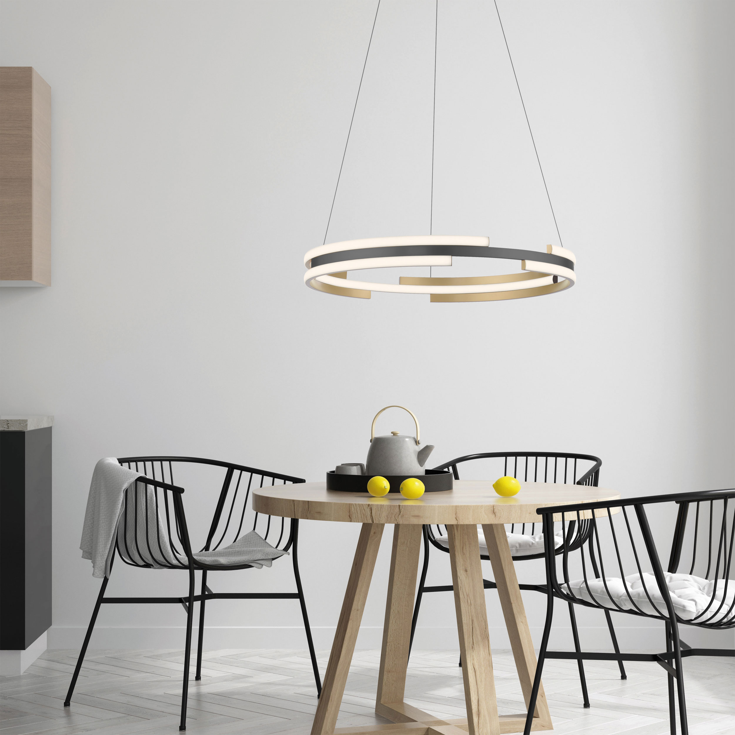 QLED-Pendelleuchte 1flg