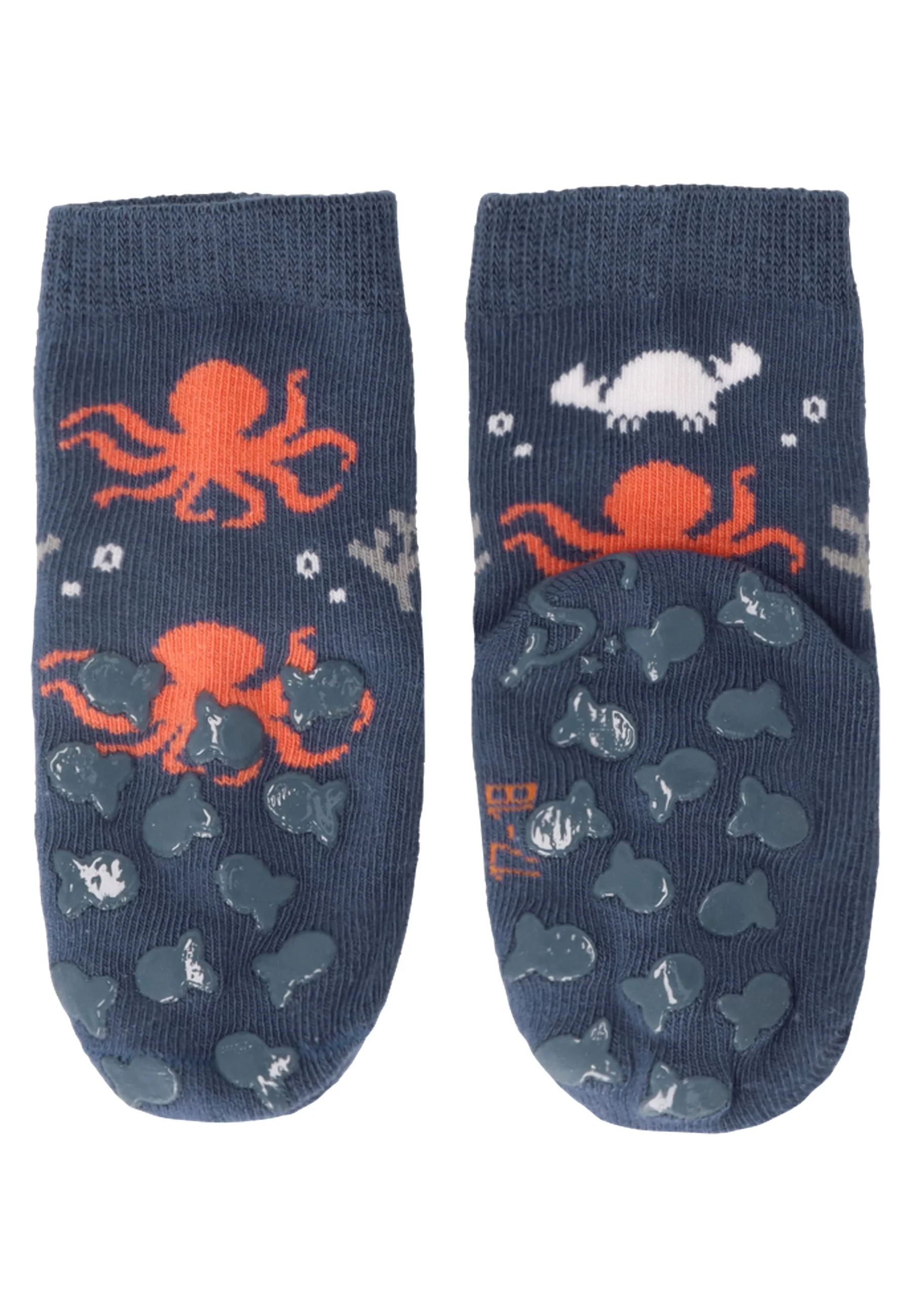 ABS Krabbelsocken im 2er Pack mit Motiv Wal